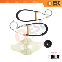 Power Window Regulator Repair Set Front Right Door for Citroen C-Elysee DD Peugeot 301 2012-On 9674412380