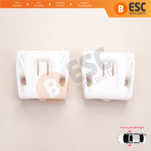 Power Window Regulator Repair Clips Front for Mercedes C Class W204 S204 2006-2014 E Class W212 S212 2009-2016 4/5 Door A2047200679 A2047200579