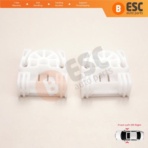 Power Window Regulator Repair Clips Front for Mercedes C Class W204 S204 2006-2014 E Class W212 S212 2009-2016 4/5 Door A2047200679 A2047200579