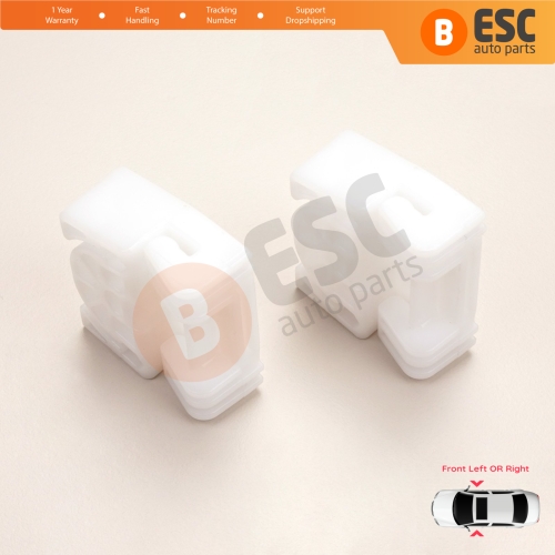 Power Window Regulator Repair Clips Front for Mercedes C Class W204 S204 2006-2014 E Class W212 S212 2009-2016 4/5 Door A2047200679 A2047200579