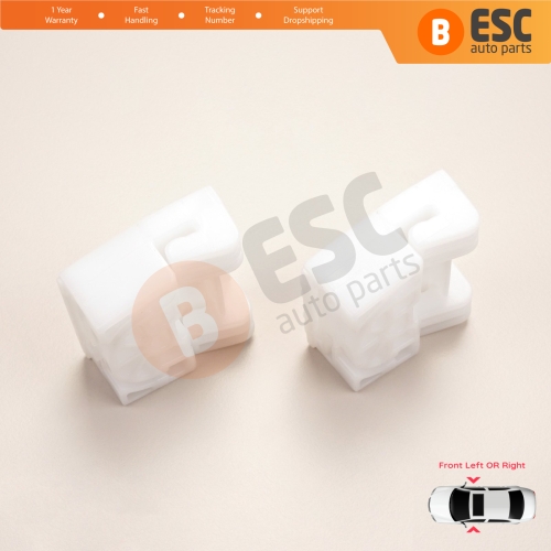 Power Window Regulator Repair Clips Front for Mercedes C Class W204 S204 2006-2014 E Class W212 S212 2009-2016 4/5 Door A2047200679 A2047200579