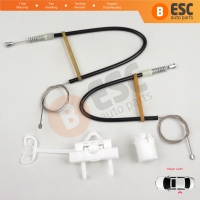 Manual Window Regulator Repair Set Rear Left Door for Fiat Linea 323 110 2007-2018 51789674