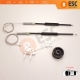 Window Regulator Repair Kit Front Right Door for Fiat Doblo MK1 MPV Van 119 223 2001-2010 51718403
