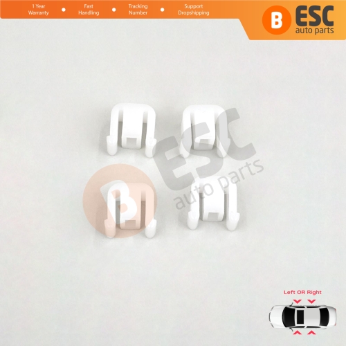 Window Regulator Guide Bracket Fixer Clips for VW Polo Classic 6V2 Caddy MK2 Cordoba Vario Ibiza Inca 6K Octavia 1U