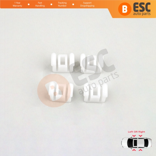 Window Regulator Guide Bracket Fixer Clips for VW Polo Classic 6V2 Caddy MK2 Cordoba Vario Ibiza Inca 6K Octavia 1U