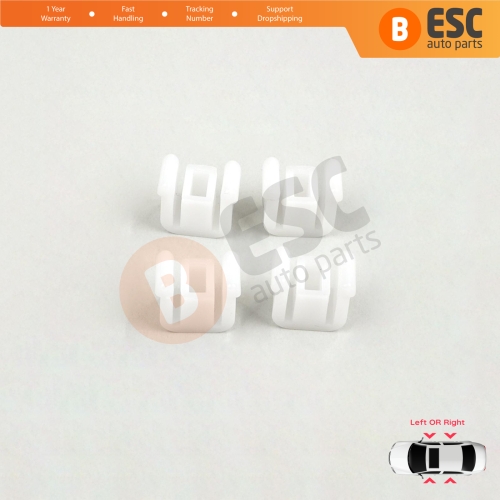 Window Regulator Guide Bracket Fixer Clips for VW Polo Classic 6V2 Caddy MK2 Cordoba Vario Ibiza Inca 6K Octavia 1U