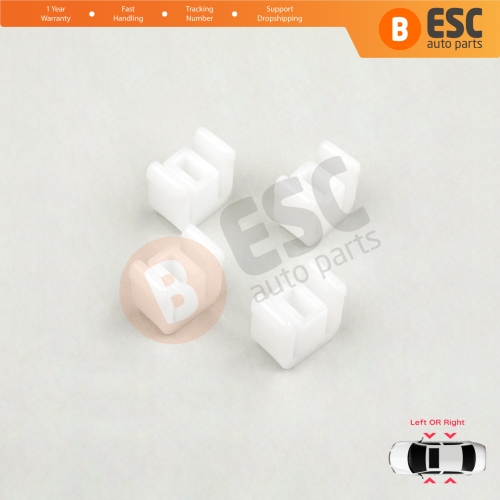 Window Regulator Guide Bracket Fixer Clips for VW Polo Classic 6V2 Caddy MK2 Cordoba Vario Ibiza Inca 6K Octavia 1U