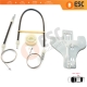 Power Window Regulator Repair Set Rear Right Door for Seat Toledo MK3 5P2 2004-2009 Altea 5P1 XL 5P5 5P8 5P0839462
