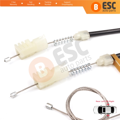 Power Window Regulator Repair Set Rear Door for Nissan Pathfinder MK3 R51 2004-2015 82721EA500