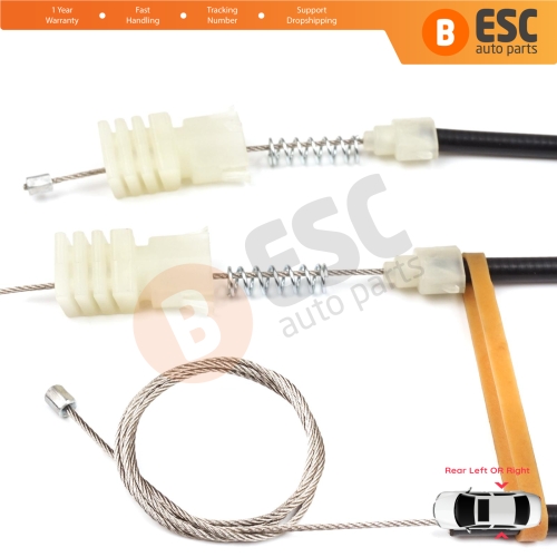 Power Window Regulator Repair Set Rear Door for Nissan Pathfinder MK3 R51 2004-2015 82721EA500