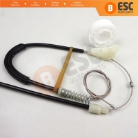 Power Window Regulator Repair Kit Front Right for Volvo S40 V40 MK1 644 645 1995-2004 4/5-Door 30623449