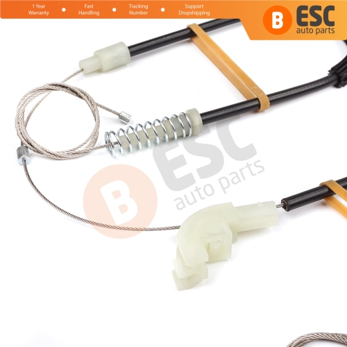 Power Window Regulator Repair Kit Rear Right for Volvo S40 V40 MK1 644 645 1995-2004 4/5-Door 30623453