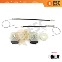 Power Window Regulator Repair Set Rear Right for Ford Fiesta MK6 CB1 CCN JA8 JR8 2008-2017 4/5 Door 1567309