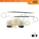 Power Window Regulator Repair Set Rear Right for Ford Fiesta MK6 CB1 CCN JA8 JR8 2008-2017 4/5 Door 1567309
