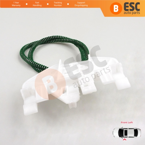 Power Window Regulator Repair Set Front Left for Jeep Liberty MK1 KJ 2006-2007 Facelift 4589265AB