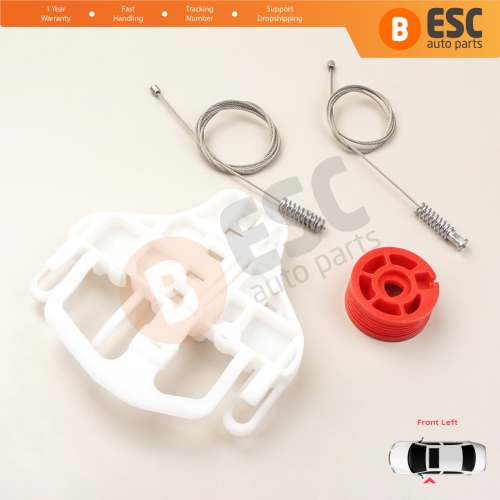 Power Window Regulator Repair Set Front Left for Dodge Nitro 2006-2012  68004821AA