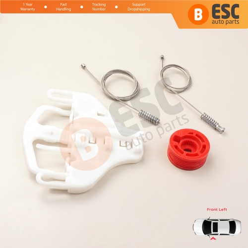 Power Window Regulator Repair Set Front Left for Dodge Nitro 2006-2012  68004821AA