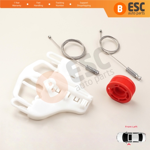 Power Window Regulator Repair Set Front Left for Dodge Nitro 2006-2012  68004821AA