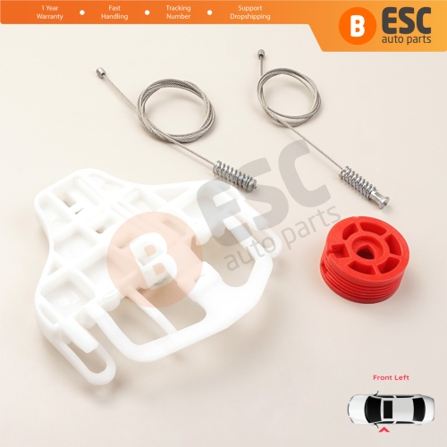 Power Window Regulator Repair Set Front Left for Dodge Nitro 2006-2012  68004821AA