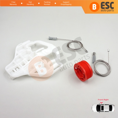 Power Window Regulator Repair Set Front Right for Dodge Nitro 2006-2012 68004820AA