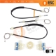Power Window Regulator Repair Set Front Right for VW Jetta MK6 A6 IV 2010-2018 5C6 1B 162 163 AV2 AV3 5C6837462