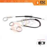 Power Window Regulator Repair Set Front Left or Right for Mercedes V-Class Vito W447 2014-2024 A4477204000