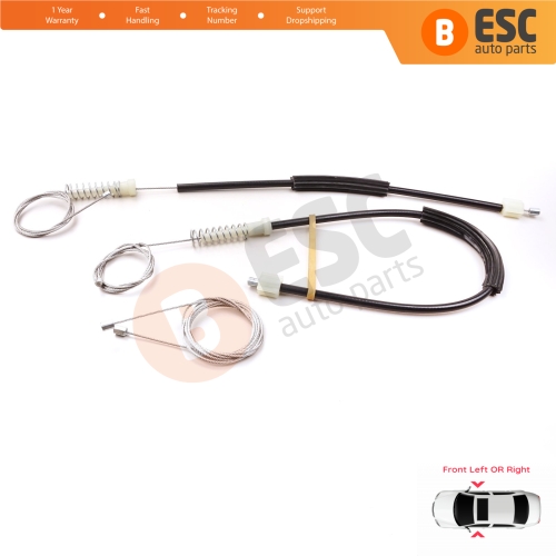 Power Window Regulator Repair Set Front Left or Right for Mercedes V-Class Vito W447 2014-2024 A4477204000