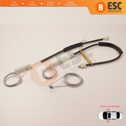 Power Window Regulator Repair Set Front Left or Right for Mercedes V-Class Vito W447 2014-2024 A4477204000