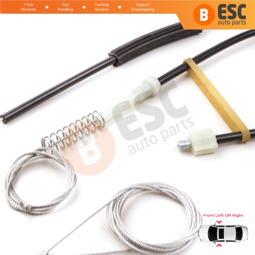 Power Window Regulator Repair Set Front Left or Right for Mercedes V-Class Vito W447 2014-2024 A4477204000