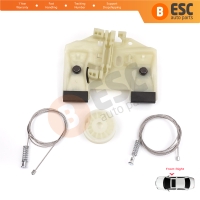 Power Window Regulator Repair Set Front Right for Mercedes Sprinter W906 2006-2018 VW Crafter 30-35 2E 2F 2006-2017 A9067200146