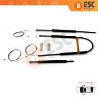 Power Window Regulator Repair Set Front Door for Seat Leon MK3 5F 5F1 5F8 2012-2020 4/5-Door 5F4837461 5F4837462