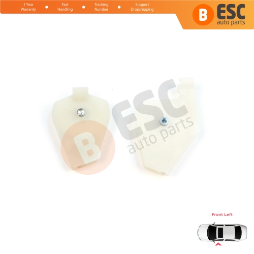 Front Left Window Regulator Repair Corner Cable Roller Pulley Clips Pin Sets for Fiat Doblo MK1 MPV Van 119 223 2001-2010 51718404