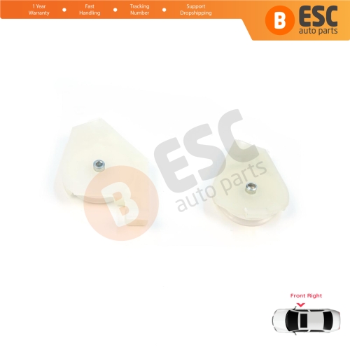 Front Right Window Regulator Repair Corner Cable Roller Pulley Clips Pin Set 1+2 for Fiat Doblo MK1 MPV Van 119 223 2001-2010 51718403