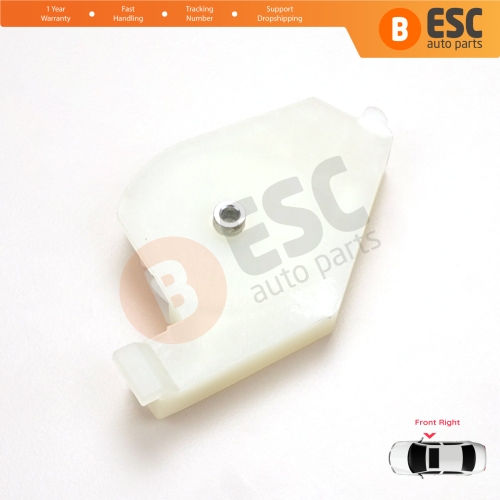 Front Right Window Regulator Repair Corner Cable Roller Pulley Clips Pin Set 2 for Fiat Doblo MK1 MPV Van 119 223 2001-2010 51718403