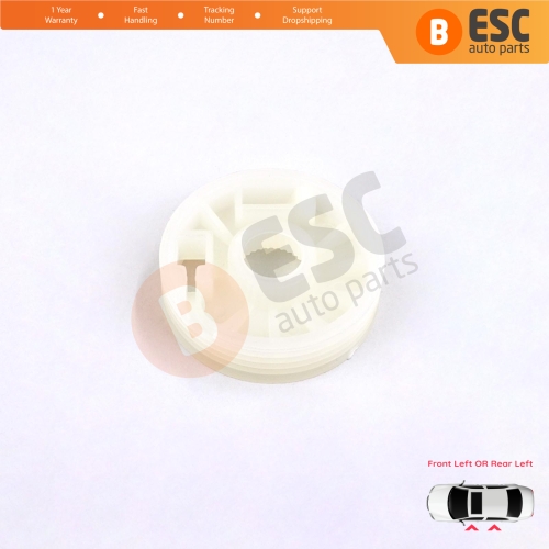 Window Regulator Wheel Pulley Left 71740175 60672278 for Alfa Romeo 156 159