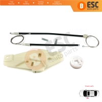 Window Regulator Repair Set Front Left Door for Toyota Corolla E10 AE100 E100 1991-1999 3/4/5 Door 6980212140