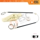 Window Regulator Repair Set Front Left Door for Toyota Corolla E10 AE100 E100 1991-1999 3/4/5 Door 6980212140