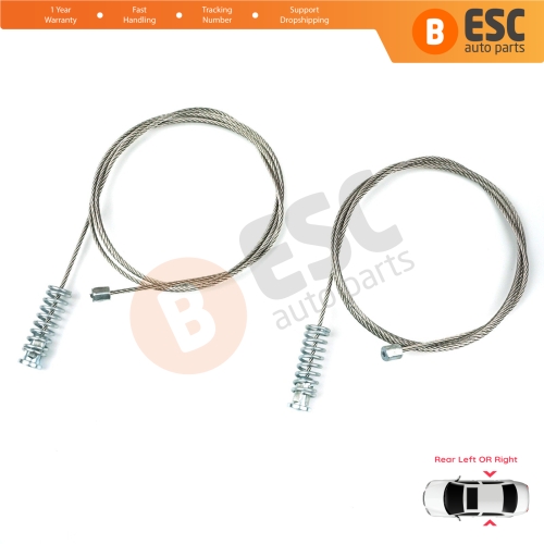 Window Regulator Repair Set Rear Door for Peugeot 208 MK1 A9 CA CC 2012-2020 5-Door 9806082180