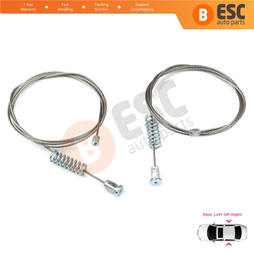 Window Regulator Repair Set Rear Door for Peugeot 308 MK2 T9 LB LP LW LH L3 2013-2021 4/5 Door 9678190080