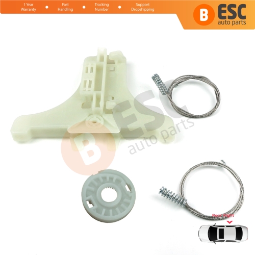 Power Window Regulator Repair Kit Rear Right for Hyundai IX35 Tucson MK2 LM 2009-2016 Kia Sorento XM 834022Y000