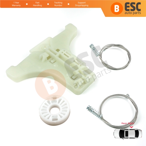 Power Window Regulator Repair Kit Rear Right for Hyundai IX35 Tucson MK2 LM 2009-2016 Kia Sorento XM 834022Y000