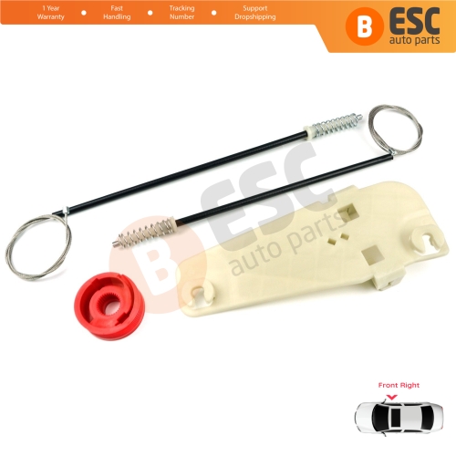 Window Regulator Repair Set Front Right Door for Jeep Grand Cherokee MK2 WJ WG 1998-2005 55076466AB