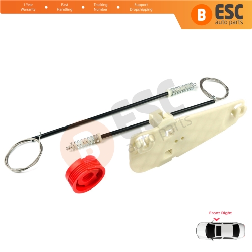 Window Regulator Repair Set Front Right Door for Jeep Grand Cherokee MK2 WJ WG 1998-2005 55076466AB