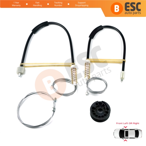 Window Regulator Repair Set Front Door for Mercedes C Class W205 S205 2013-2023 A2057204923 A2057209211