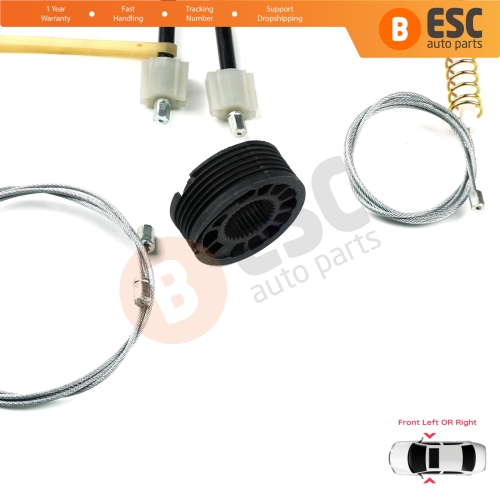 Window Regulator Repair Set Front Door for Mercedes C Class W205 S205 2013-2023 A2057204923 A2057209211