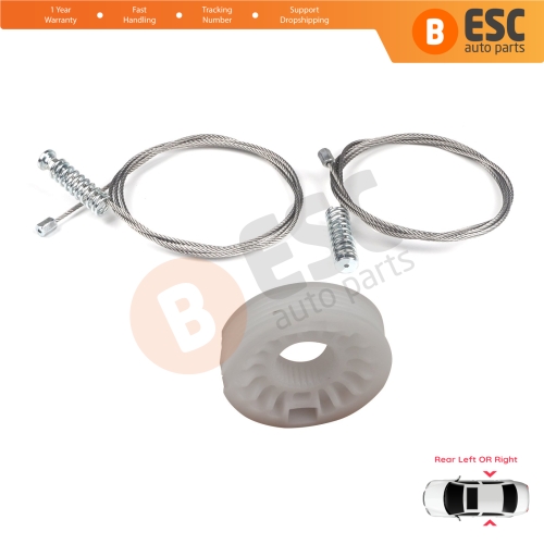 Window Regulator Repair Set Rear Door for Kia Sportage MK3 SL 2010-2015