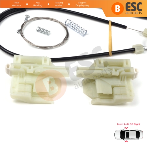 Window Regulator Repair Set Front Door for BMW X6 E71 E72 2007-2015 51337197301 51337197302