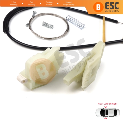 Window Regulator Repair Set Front Door for BMW X6 E71 E72 2007-2015 51337197301 51337197302