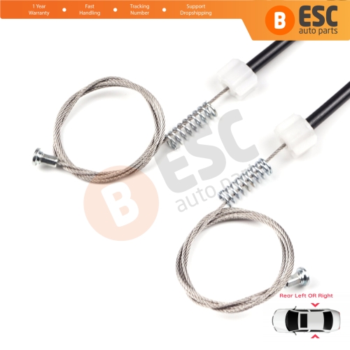 Window Regulator Repair Set Rear Door for Seat Toledo MK4 KG3 2012-2019 Skoda Rapid 2012-2022 5JA839461