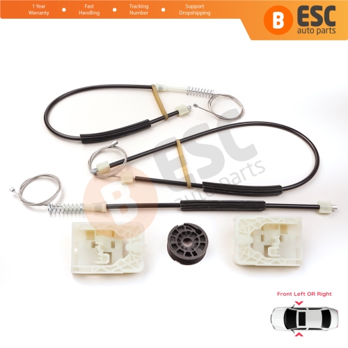 Window Regulator Repair Set Front Door for Ford Ranger PX TKE 2011-2022 Mazda BT50 UP UR 2011-2020 AB392123201